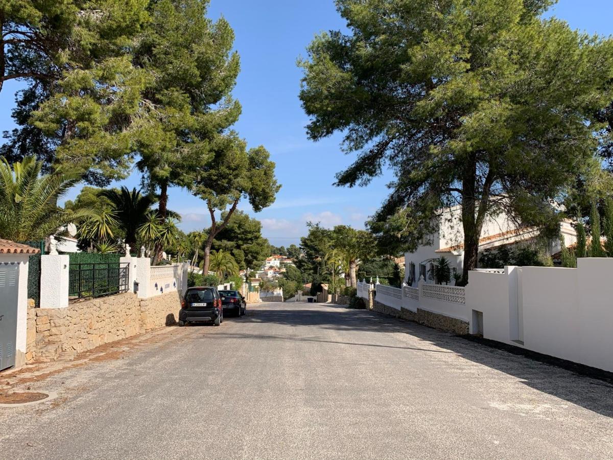 Bungalow Marquérite Moraira, 5 minutes from beach Teulada Exterior foto