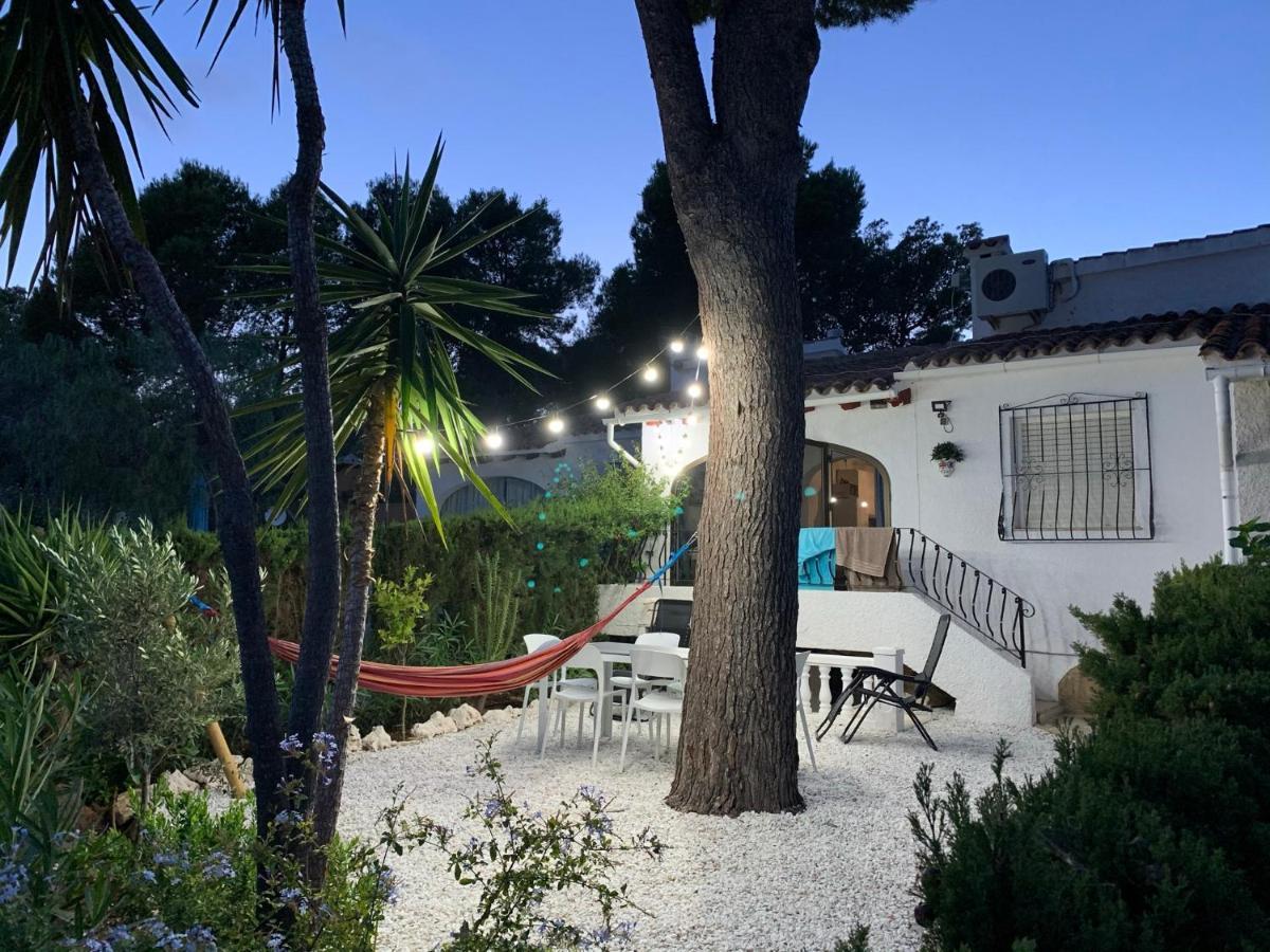 Bungalow Marquérite Moraira, 5 minutes from beach Teulada Exterior foto