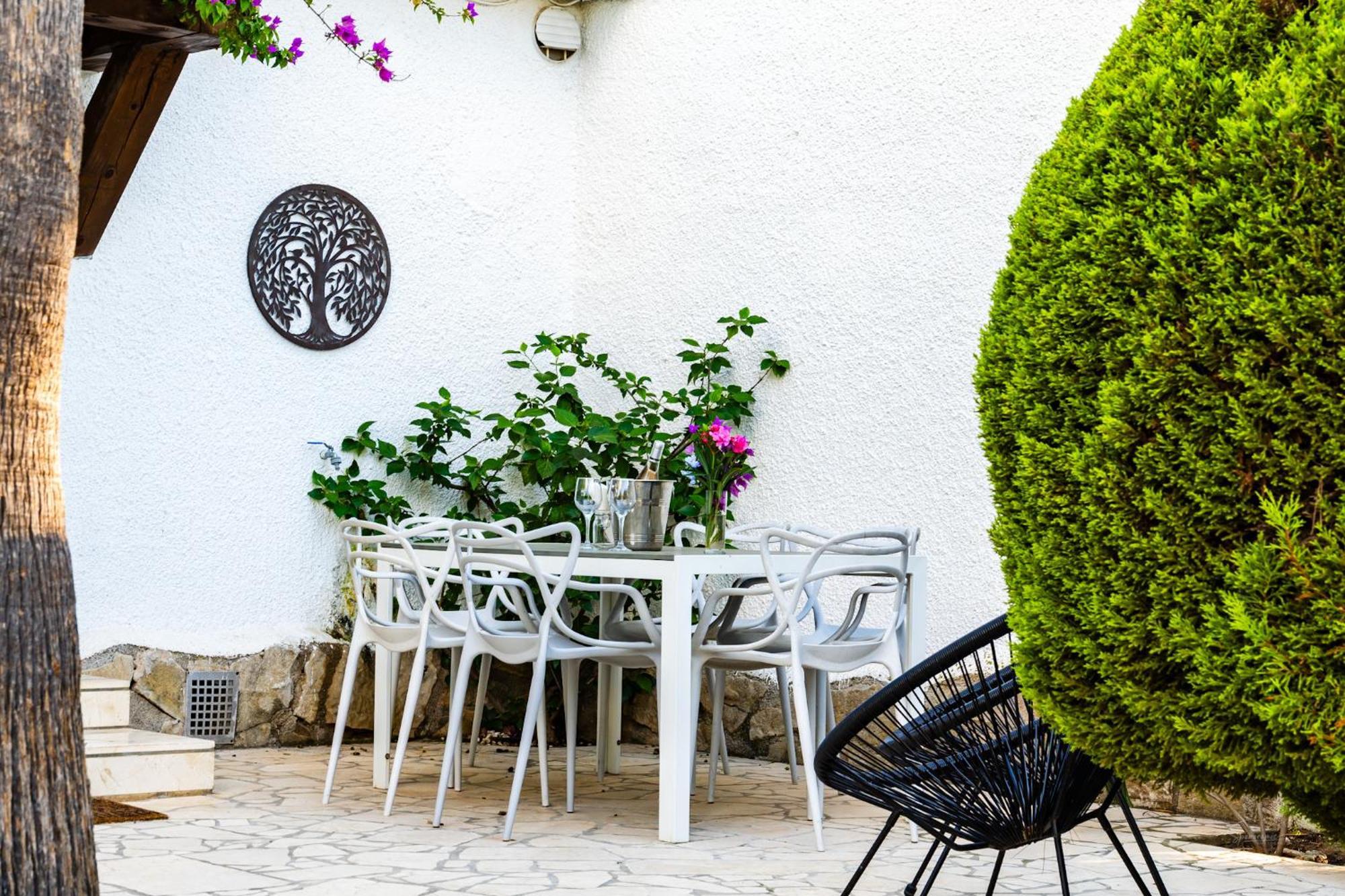 Bungalow Marquérite Moraira, 5 minutes from beach Teulada Exterior foto