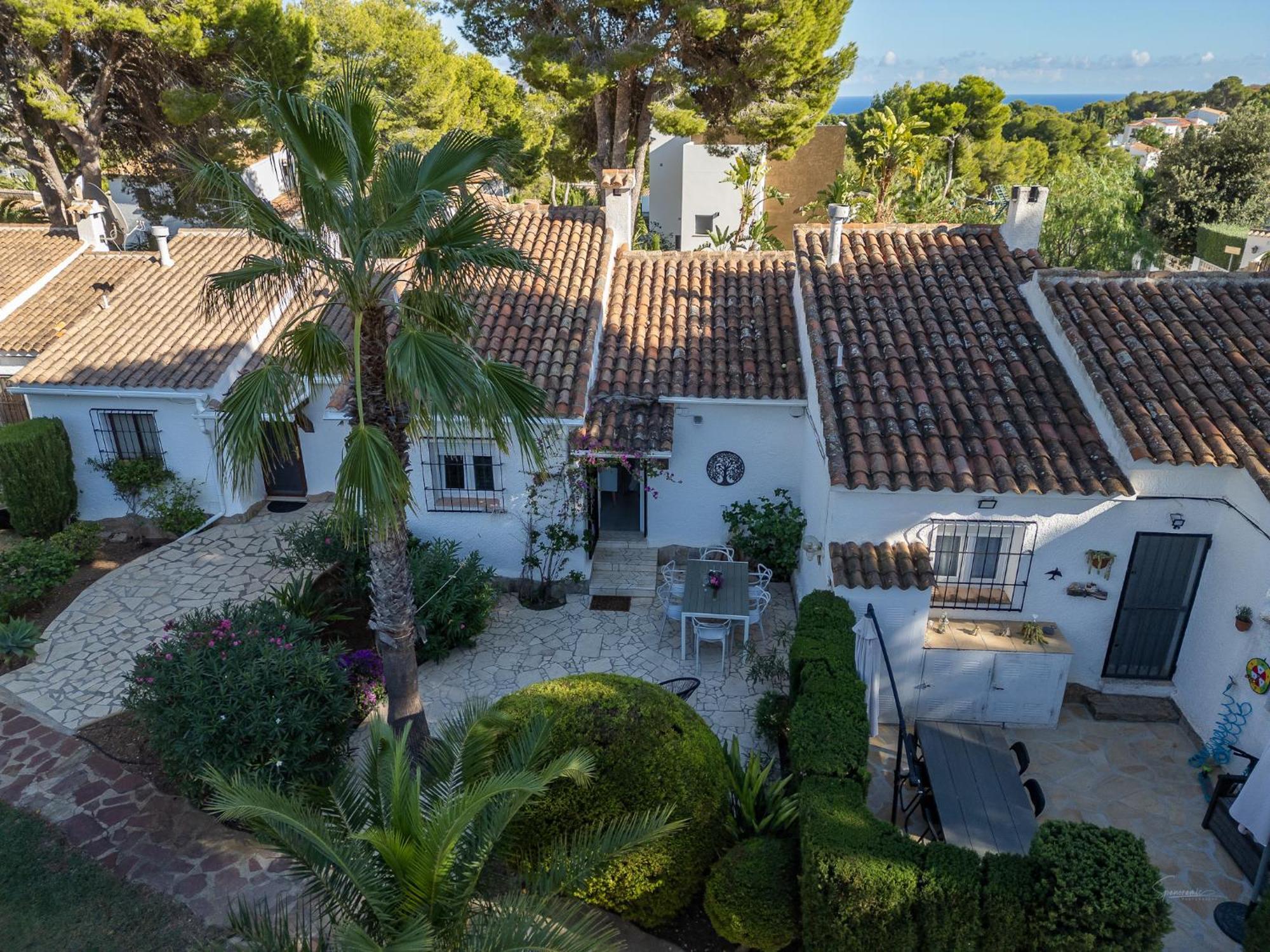 Bungalow Marquérite Moraira, 5 minutes from beach Teulada Exterior foto