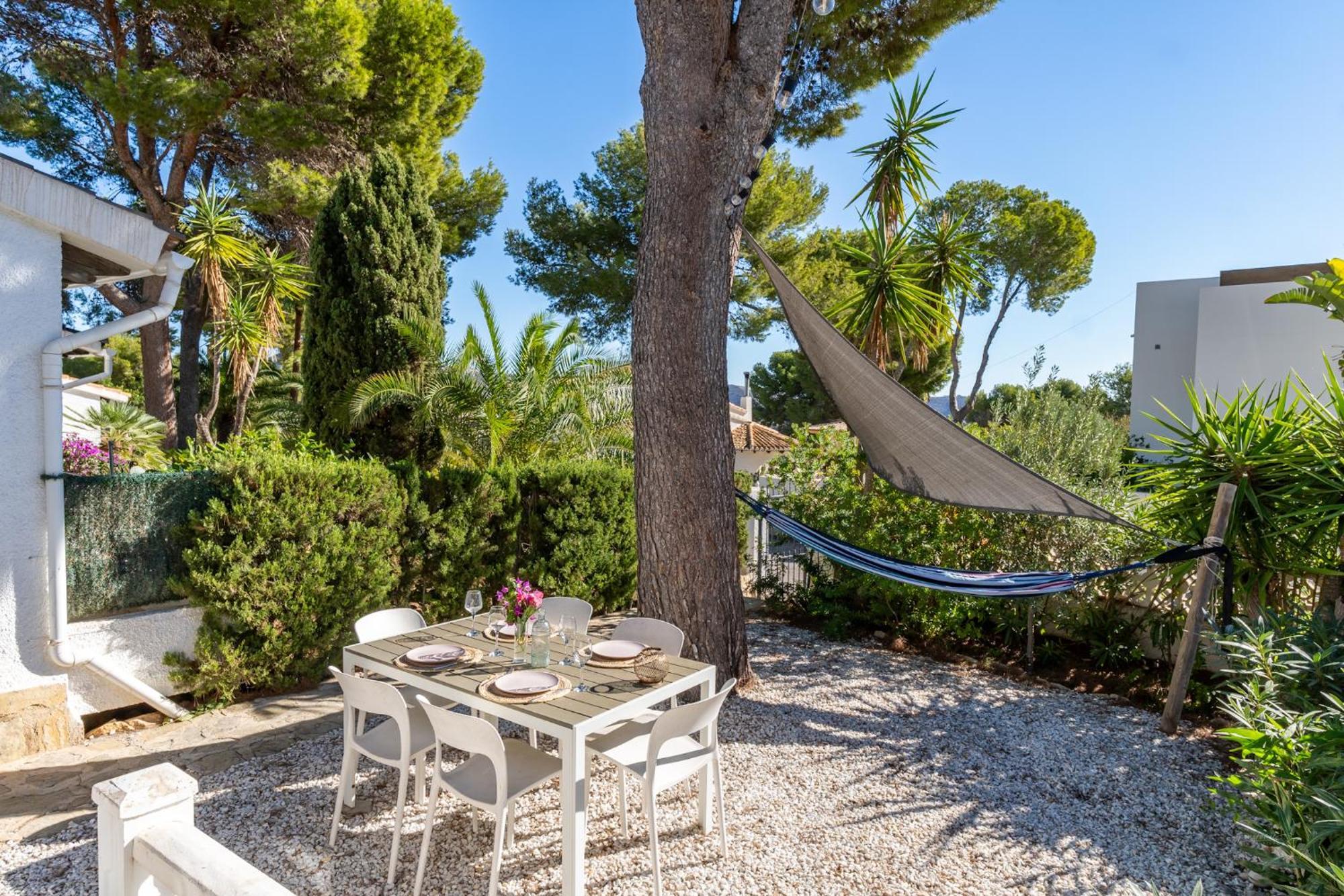 Bungalow Marquérite Moraira, 5 minutes from beach Teulada Exterior foto